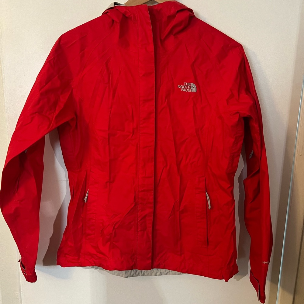 The North Face Women's Red and Gray Jacket